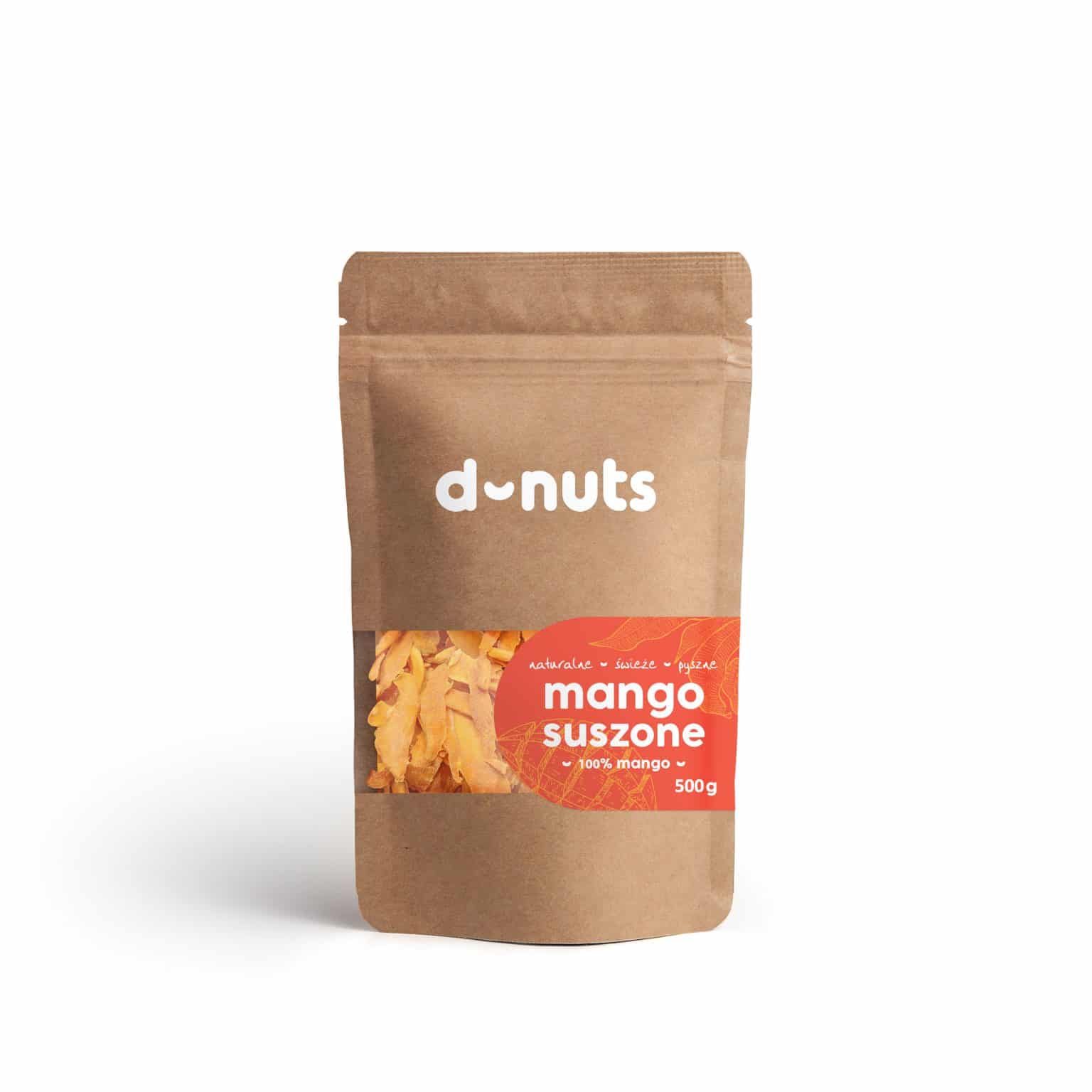 Mango Suszone Bez Cukru 500 G D Nuts