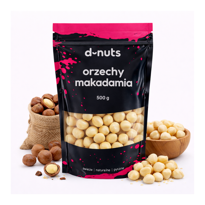 Orzechy makadamia 500 g