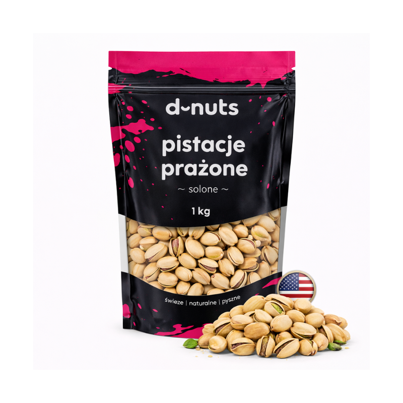 Pistacje prażone solone USA 1 kg