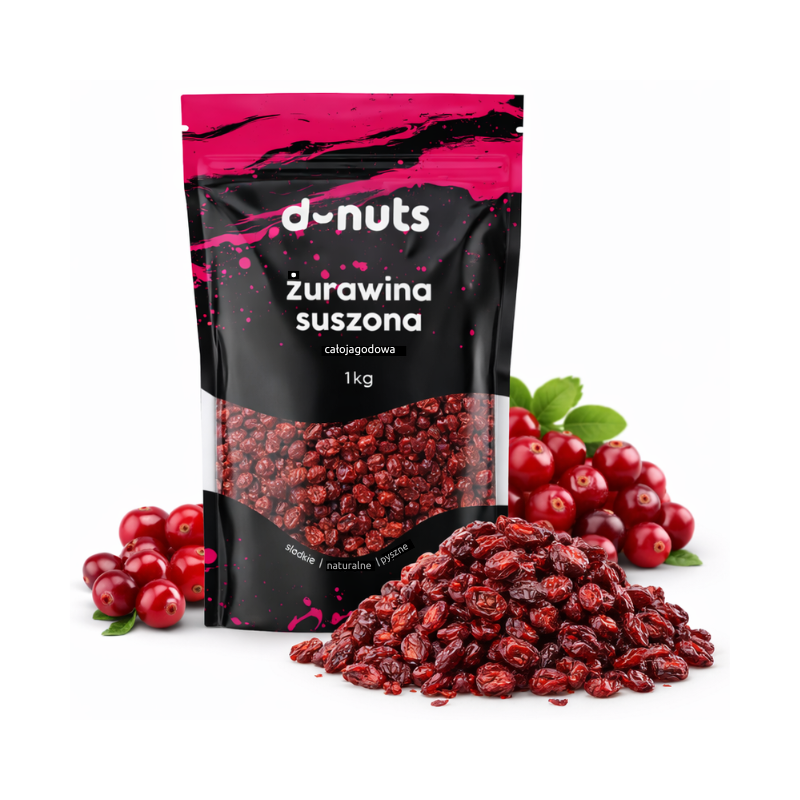 Żurawina suszona całojagodowa 1 kg