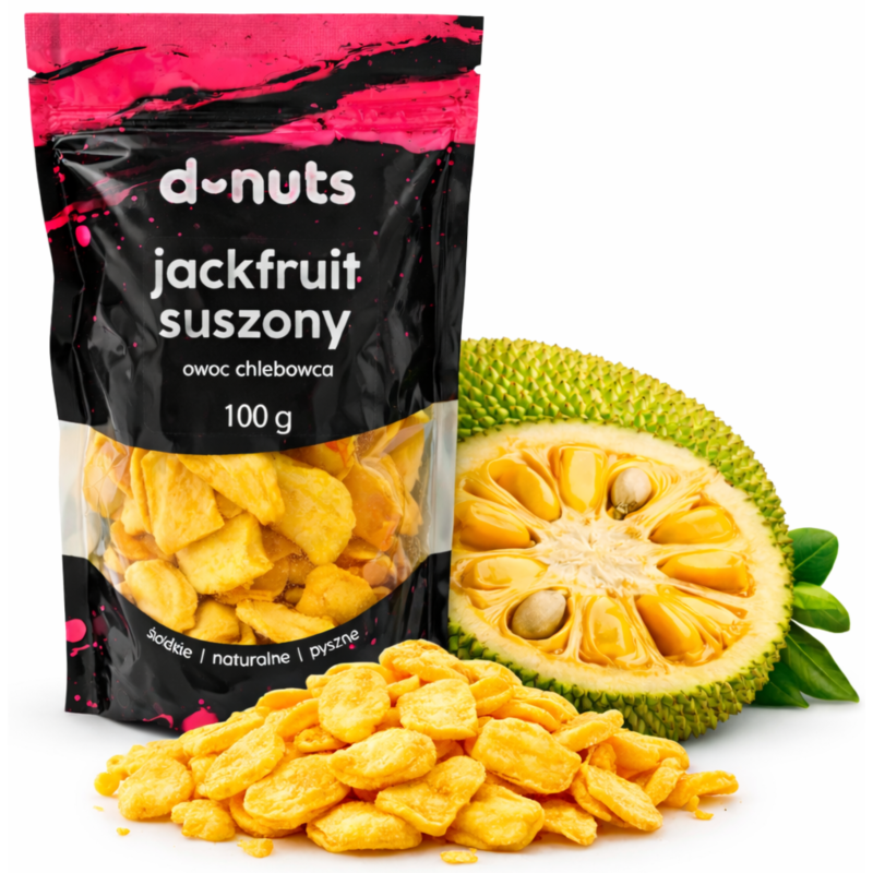 Jackfruit suszony (owoc chlebowca) 100g