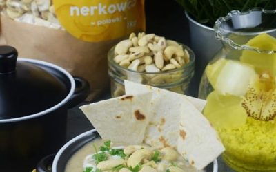 Krem z nerkowcami