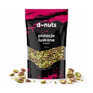 Pistacje łuskane połówki USA 500 g
