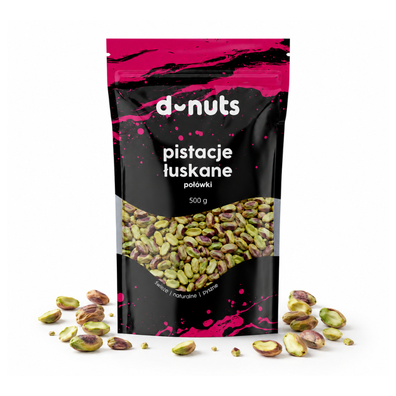 Pistacje łuskane połówki USA 500 g