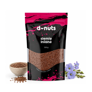 Siemię Lniane brązowe 1 kg