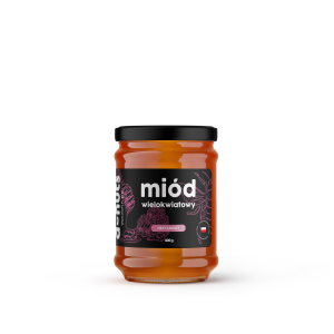 Miód Wielokwiatowy nektarowy 400 g