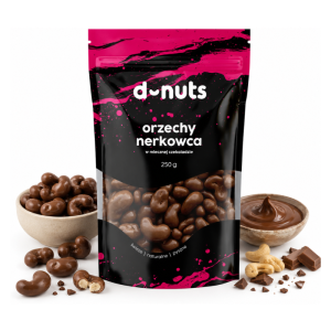 Orzechy nerkowca w mlecznej czekoladzie 250 g