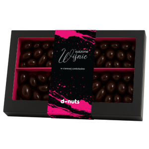 Wiśnie w czekoladzie 400g – ekskluzywny box czekoladowy | D-Nuts