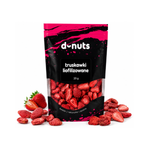 Liofilizowane truskawki plastry 20g