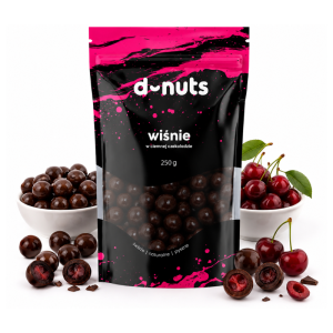Wiśnie w ciemnej czekoladzie 250 g