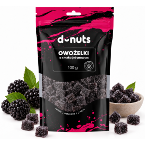 Owożelki o smaku jeżynowym 100g