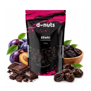 Śliwki w gorzkiej czekoladzie 250 g