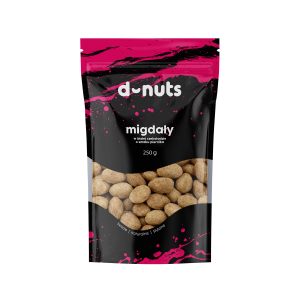 Migdały w białej czekoladzie o smaku piernika 250 g